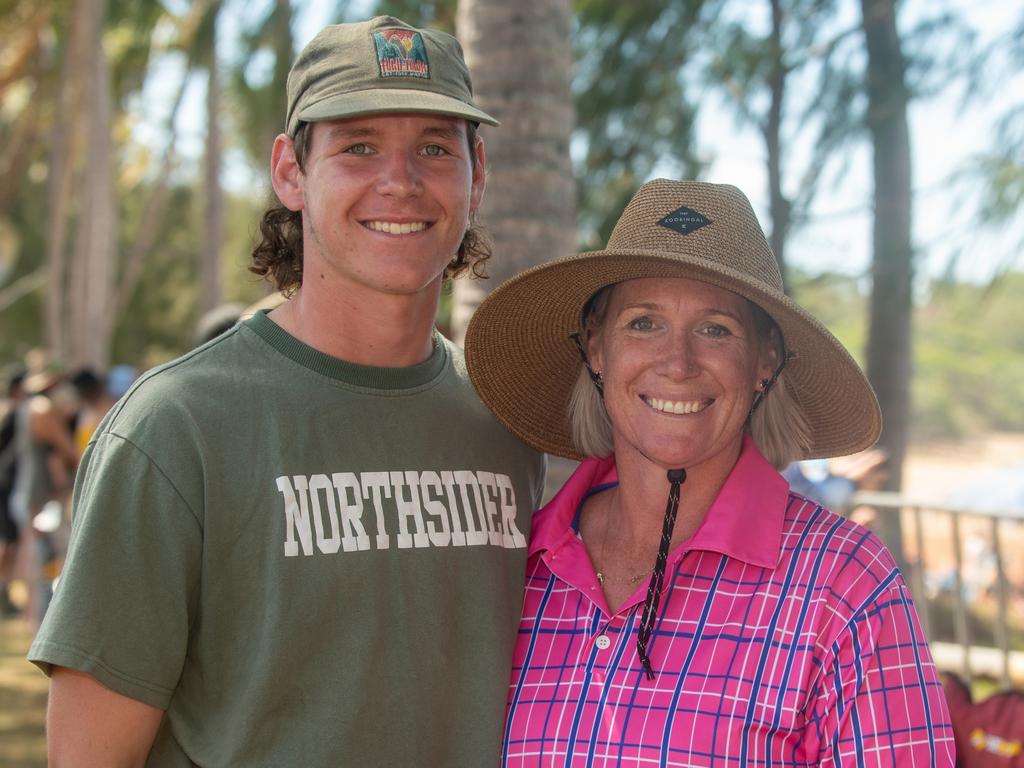 Lincoln Nicholas and Kerryn Nicholas at Motorcycle Beach Races at Grasstree Beach Sunday 27 August 2023 Picture: Michaela Harlow