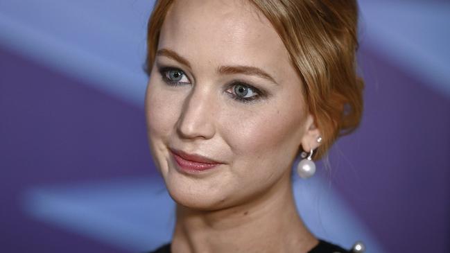 Jennifer Lawrence at Causeway’s European premiere. Picture: Gareth Cattermole/Getty Images for BFI