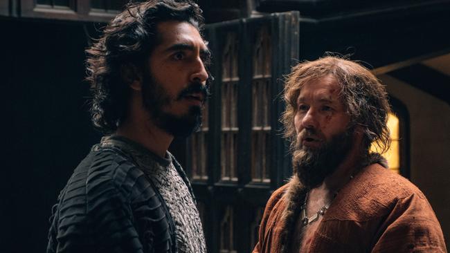 Dev Patel and Joel Edgerton in The Green Knight Picture: Eric Zachanowich/A24