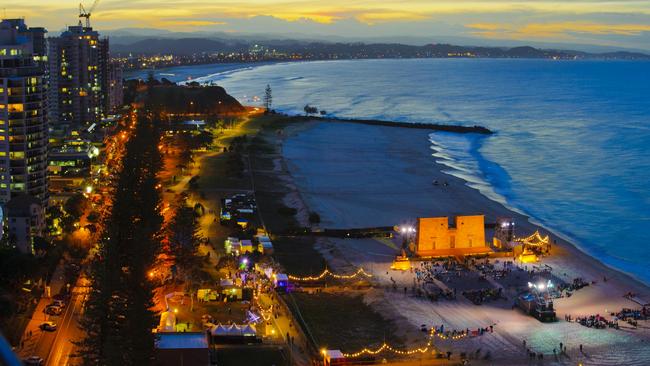 Opera on the Beach, Coolangatta. Image supplied Sunday Escape