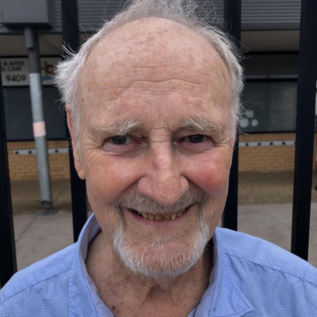 Allambie Heights resident Rob Wheen, 81, who voted on Saturday at the NSW election. Picture: Jim O'Rourke