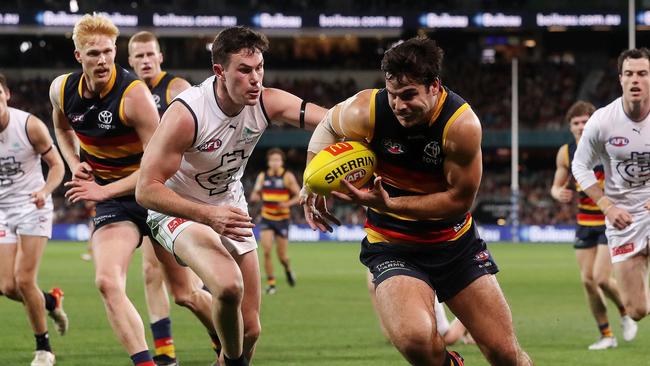 Popular Australian duo Peking Duk will perform before Adelaide and Carlton open Gather Round on Thursday April 13 at Adelaide Oval. Picture: Sarah Reed / Getty Images