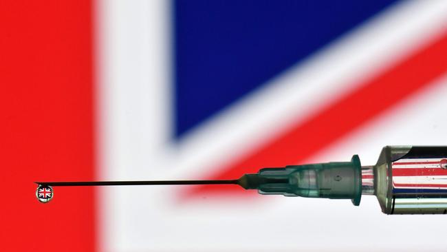 (The UK has given the AstraZeneca vaccine the green light. Picture: AFP.