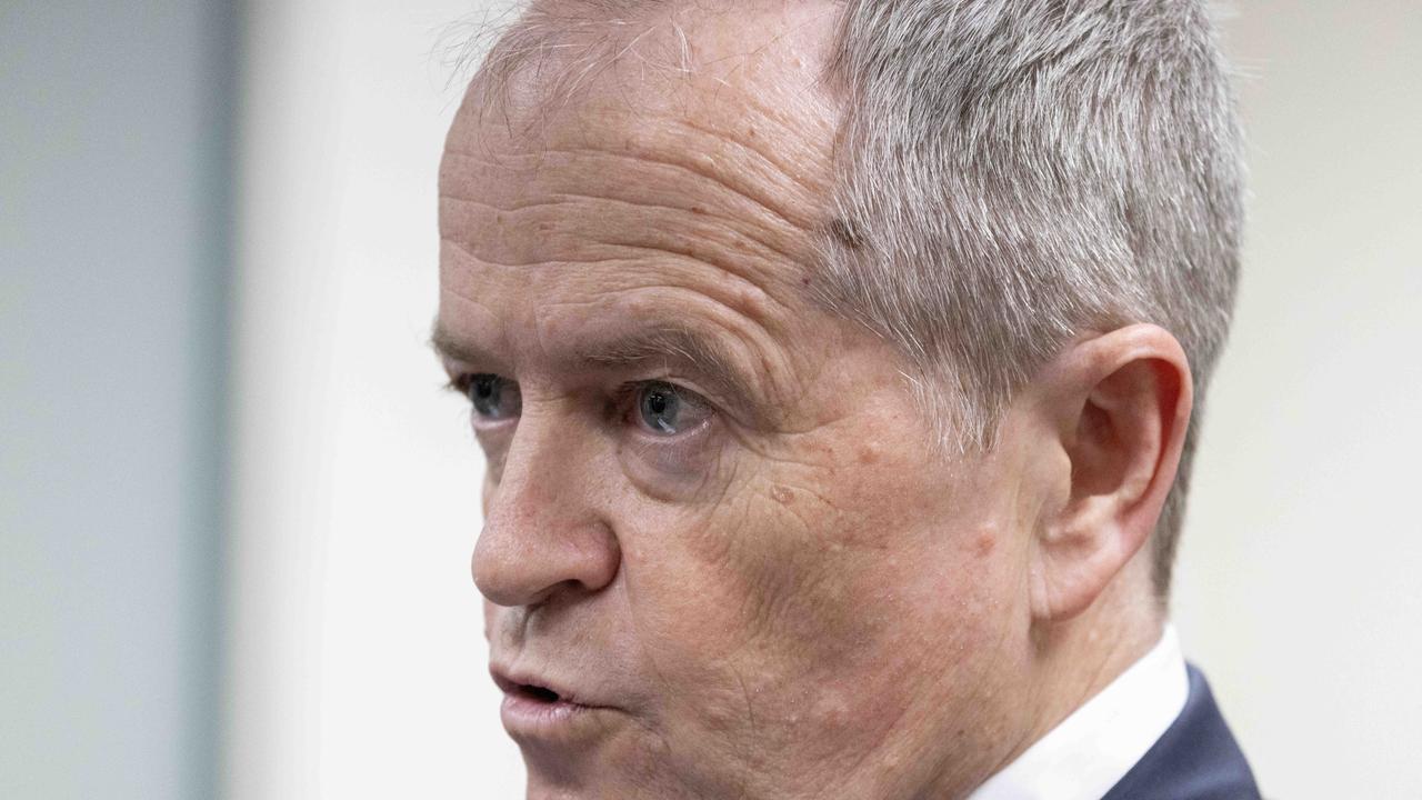 Social Services Minister Bill Shorten said the government’s response to the Robodebt Royal Commission would be a challenge for the Opposition. Picture: NCA NewsWire / Kelly Barnes