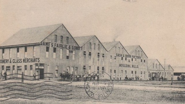 Vintage Postcard, Farlie &amp; Sons, Maryborough, ca. 1920. A nostalgic look at a Maryborough business captured in a vintage postcard. Source: Unknown