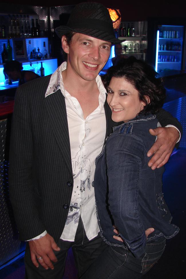 Underbelly actor Dieter Brummer made a special appearance at Doors nightclub.He is pictured with Mackay resident Kylie Murphy.