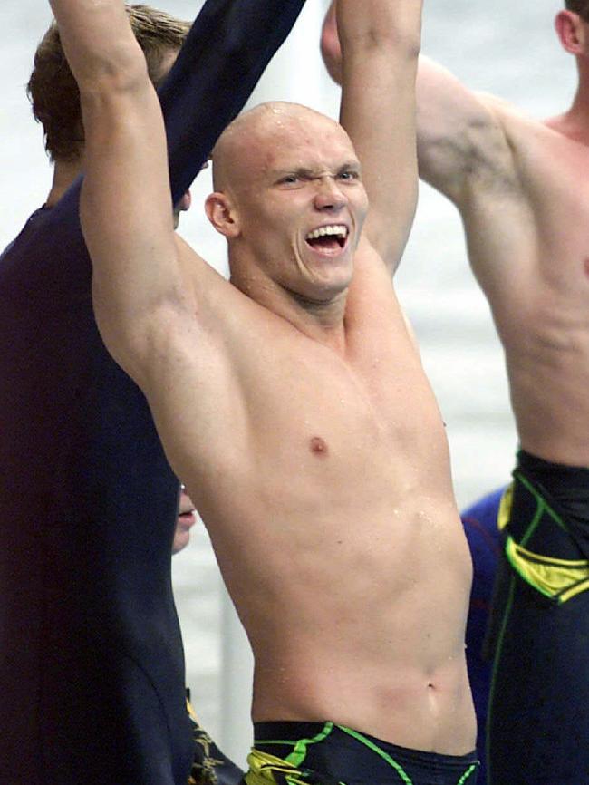 Michael Klim a the height of his swimming career. Picture: Craig Borrow