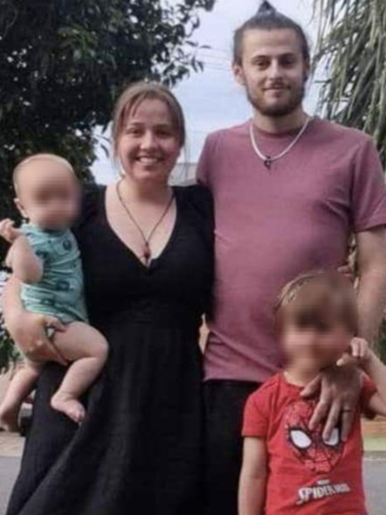 Her dad wanted the young family to have secure housing. Picture: Supplied