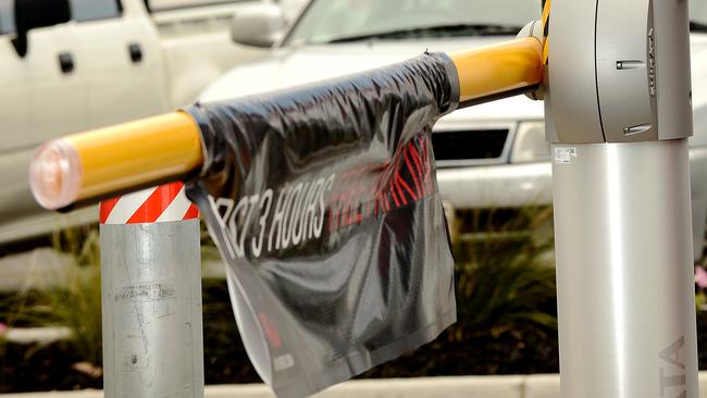 Traders claimed Westfield West Lakes’ moved to paid parking hurt their business. Picture: Roy VanDerVegt