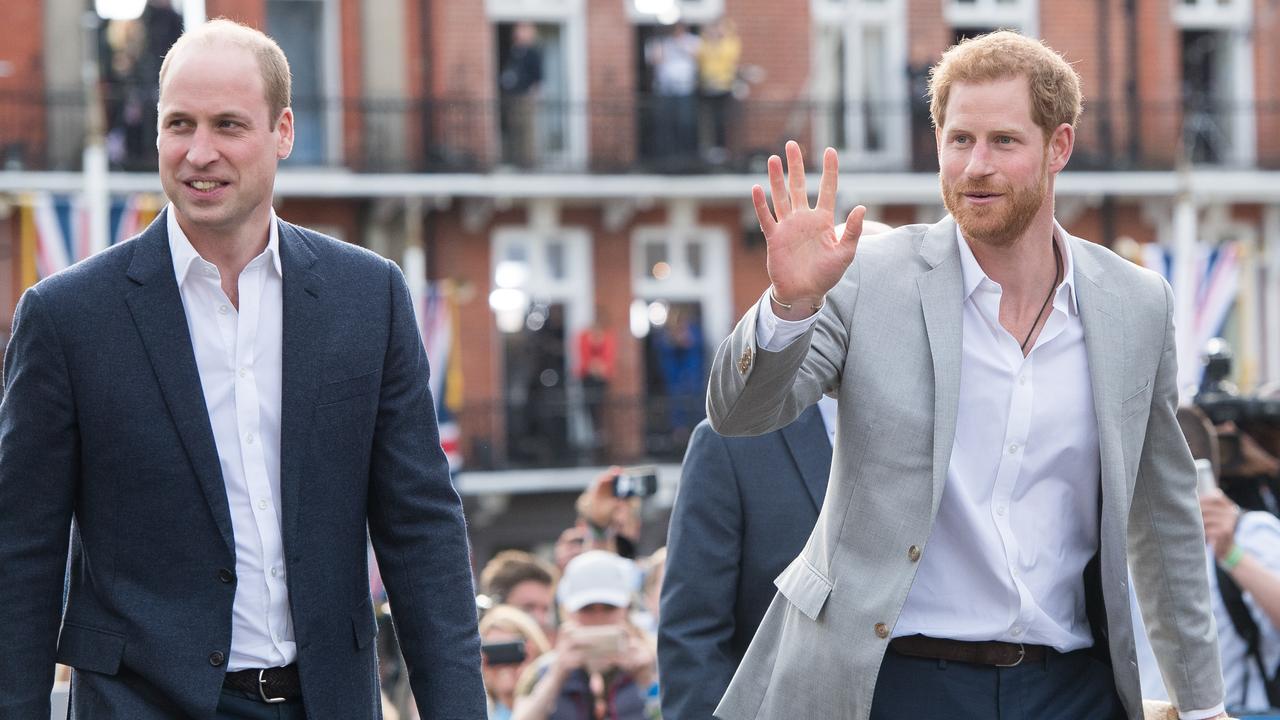 While they are on bad terms, Prince William and Prince Harry will set aside their differences on the day for their mother's sake. Picture: Getty Images