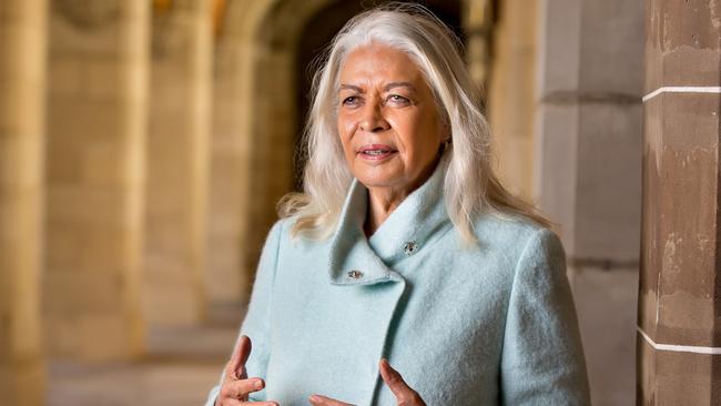 Professor Marcia Langton at the University of Melbourne. Picture: Peter Casamento