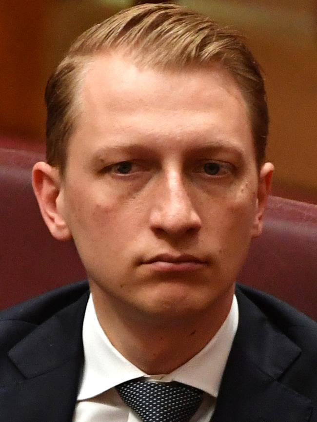 Liberal senator James Paterson.