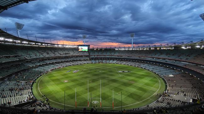 Touting drivers are targeting sports fans outside the MCG. Picture: Alex Coppel