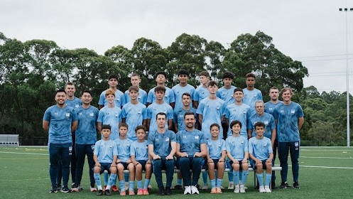 Sydney FC U14 Youth League One team 2024. Picture: Supplied