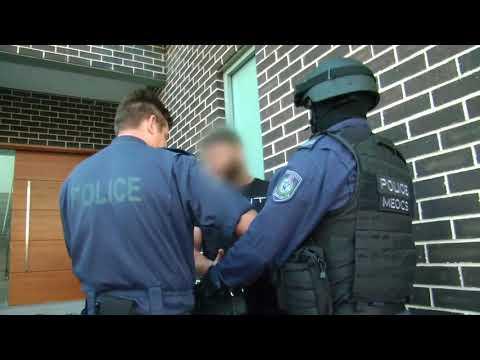 Drug Syndicate Intercepted With Multiple Arrests in Sydney. Credit - NSW Police Force via Storyful