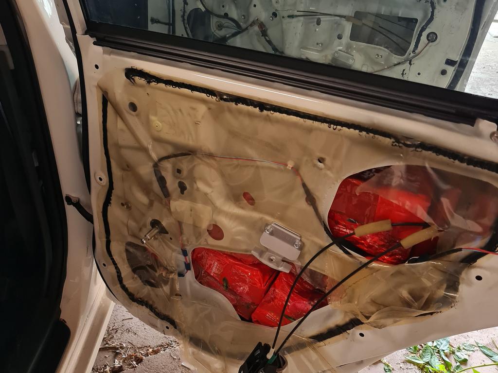 The drugs were found in the door cavities of a car. Picture: NSW Police