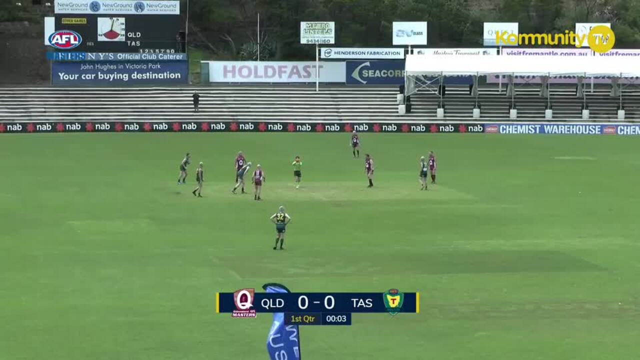 Replay: Queensland v Tasmania (Men 55s Div 1) - AFL Masters National Carnival Day 3