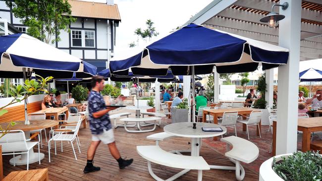 The Tudor-clad Portsea Hotel. Picture: Rebecca Michael