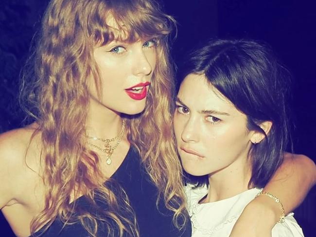 Pictures from Gracie Abrams Instagram account, pictured with Taylor Swift. Picture: Instagram