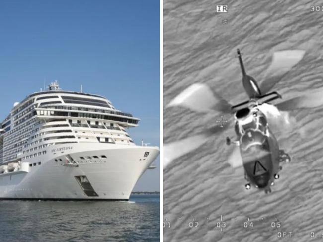 A woman in her 20s has died after plunging from the MSC Virtuosa cruise ship into the English Channel in a horror 2am fall. The cruise ship passenger was winched out of the Channel today after falling off the vessel in the middle of the night