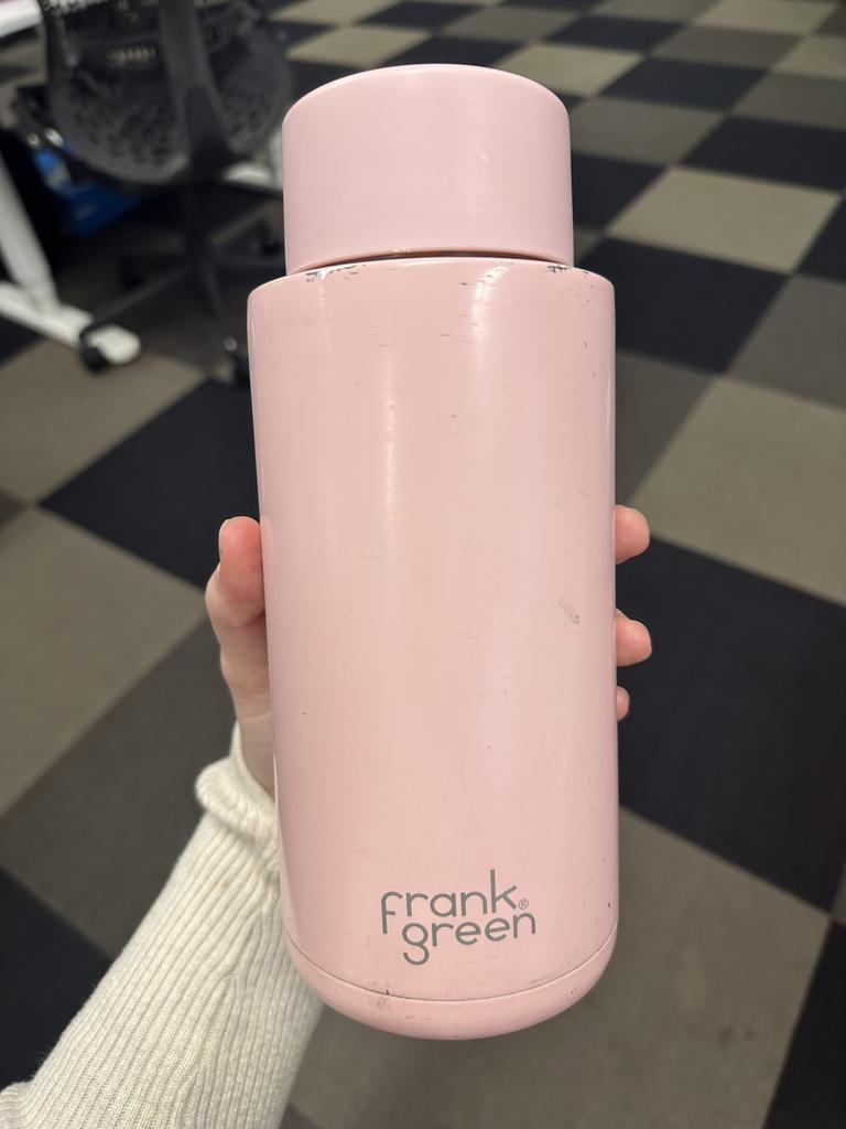 frank green Ceramic Reusable Bottle. Picture: Philippa Tonkin/Supplied