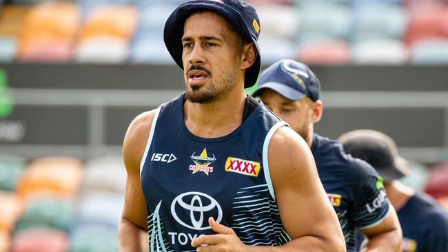 New recruit Jordan Kahu has hit the ground running in North Queensland. Picture: Cowboys Media