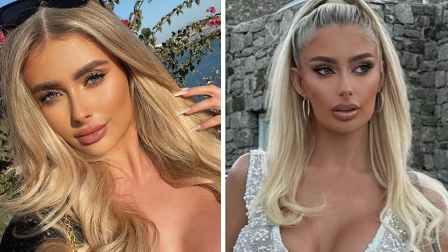Meet Australia’s ‘hottest new AFL WAG’ Chelsea Becirevic. Picture: Instagram