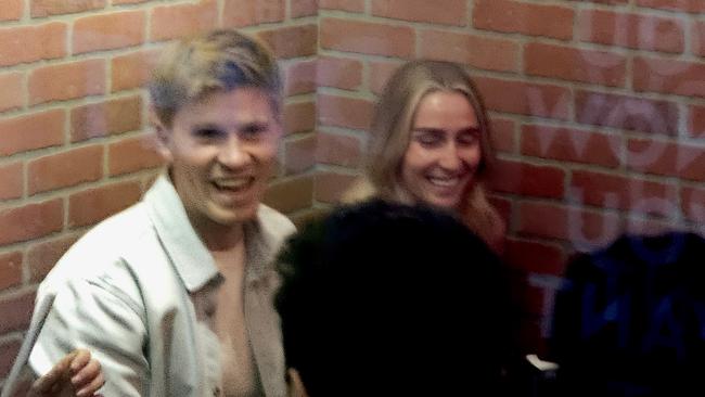 The two went to a small Ramen food place together. Picture: Backgrid.