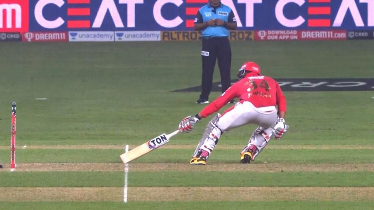 Chris Jordan was deemed not to have completed this run.
