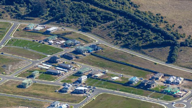 The fledgling Oxley Ridge development. Picture: Airview Group