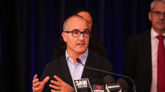 Acting Victorian Premier James Merlino. Picture: Alison Wynd