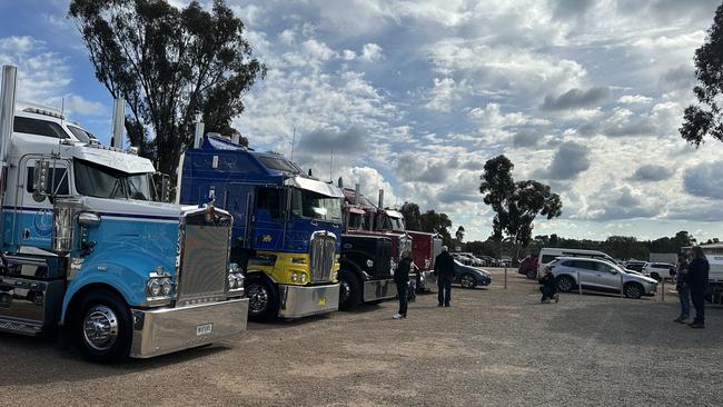 The big rigs were front and centre at the Winton 300 National Super Truck championship.