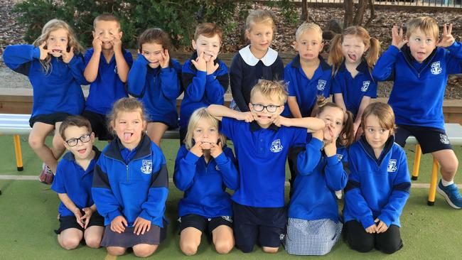 Moriac Primary School Prep A Back Row From Left: Matilda Koch, Zaffa Kennedy, Lottie Partridge, Jackson Box, Pom Taylor, Ned Parkinson, Murphy May Cockerell, Darby Holmes Front Row From Left: Emmett Falconer, Jorja Thomson, Jagger Stanley, Theo Chamberlain, Elke Engel, Damien Anderson Picture: Mark Wilson