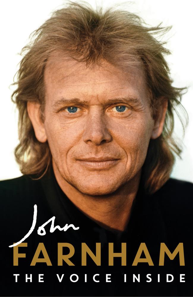 John Farnham’s memoir will be released at the of October. Picture: Supplied