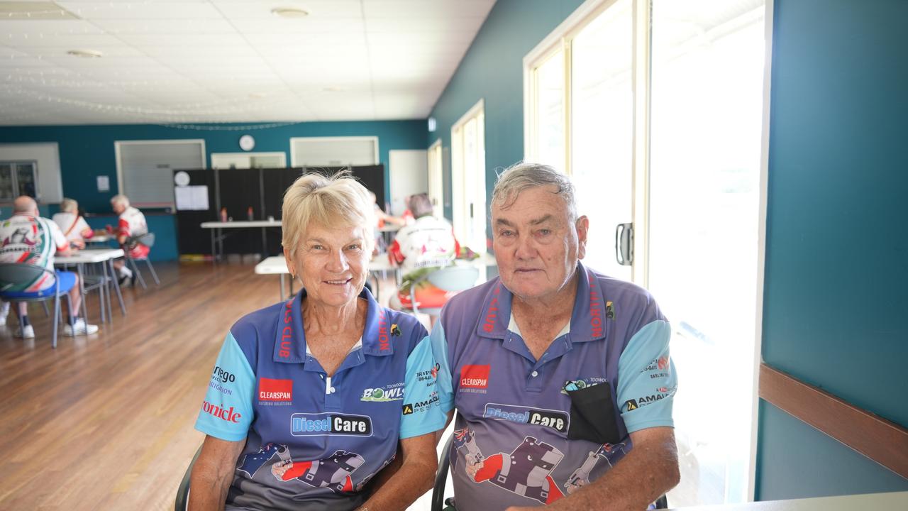 North Toowoomba officially opened at North Toowoomba Bowls club on November 2, 2024. Delma and Dudley Clark. Photo: Jacklyn O'Brien.