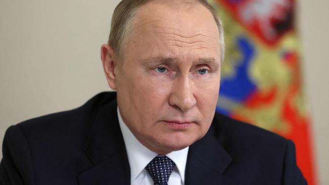 There are fears Russian President Vladimir Putin is eyeing up a move on the Suwalki Gap. Picture: Mikhail Metzel/Sputnik/AFP