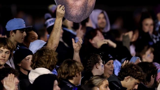 The fans always get behind the Sharks at PointsBet Stadium. Picture: Brendon Thorne/Getty Images