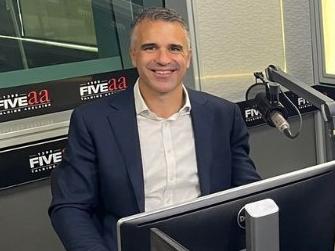 Peter Malinauskas and Will Goodings. Picture: FIVEaa