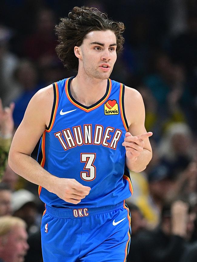 Giddey’s future with the OKC Thunder is up in the air. (Photo by Joshua Gateley/Getty Images)