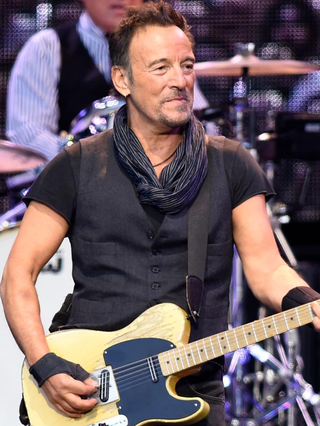 International stars like Bruce Springsteen are at the top of the list of artists wanted for concerts at Centennial Vineyards. Picture: Ander Gillenea/AFP