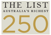 Richest 250 dinkus for The Australian