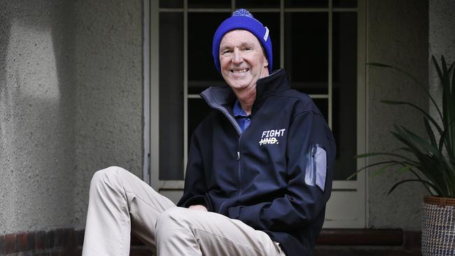 Footy great Neale Daniher has raised millions of dollars for FightMND while battling the debilitating illness. Picture: David Caird