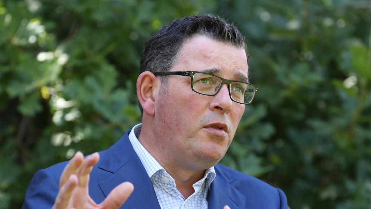 Victorian Premier Daniel Andrews had his ‘beers’ speech turned into a remix when the state came out of lockdown. Picture: David Crosling