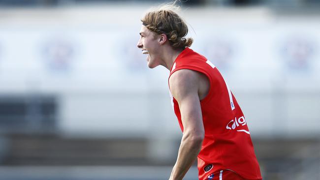 Oskar Faulkhead caught the eyes of recruiters on Sunday. Picture: Getty Images