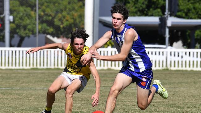 QAFL footy colts between Mt Gravatt and Labrador Saturday May 6, 2023. Picture, John Gass