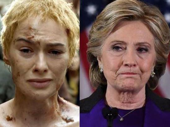 Why Hillary Clinton felt like Cersei