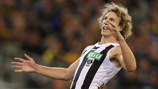 Collingwood says it is committed to struggling forward Chris Mayne. Picture: Getty Images