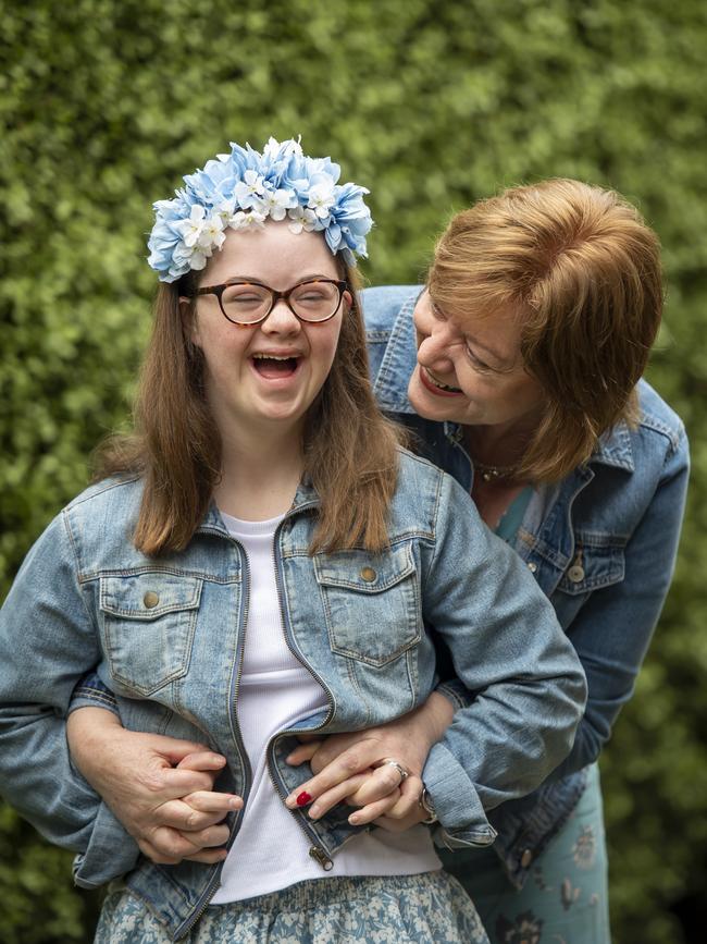 Gayle Ashdowne with her daughter Sophie. Picture: Andy Brownbill