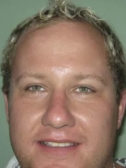 Jennings in a police-issued photograph when he was wanted in 2011 over the tying up and robbery of a man in an inner-city Sydney unit.