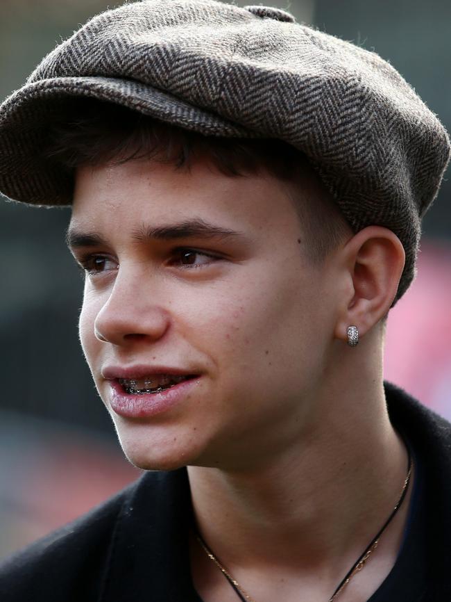 Romeo Beckham. Picture: Getty.